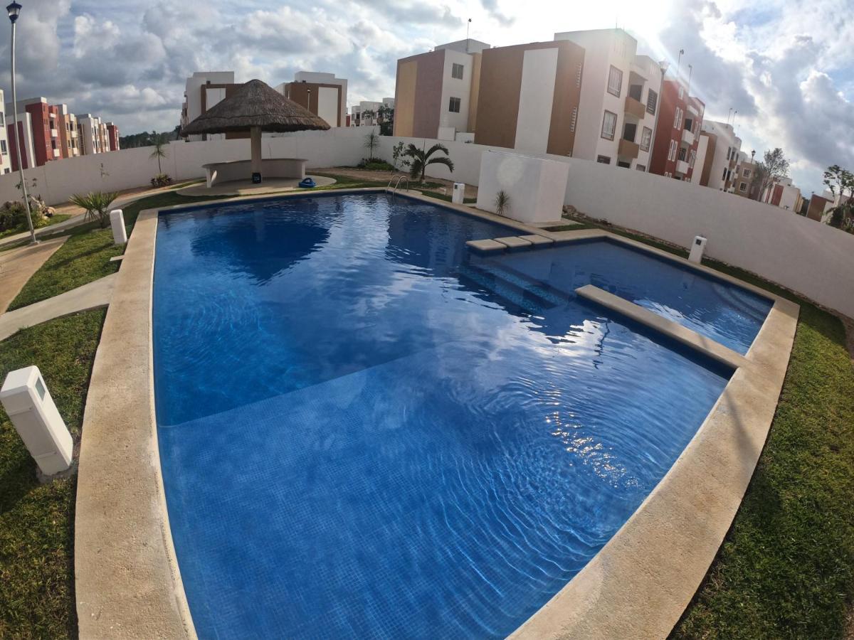 Departamento Equipado Apartment Cancún Exterior foto